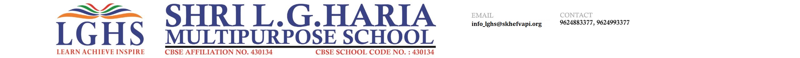 SHRI L.G.HARIA MULTIPURPOSE SCHOOL Logo